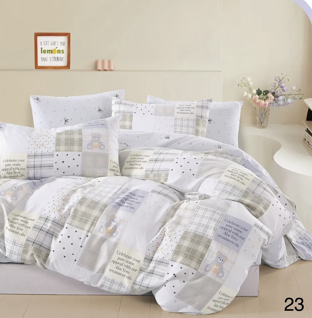 Premium jednokrevetna posteljina SET 4/1 : L-23