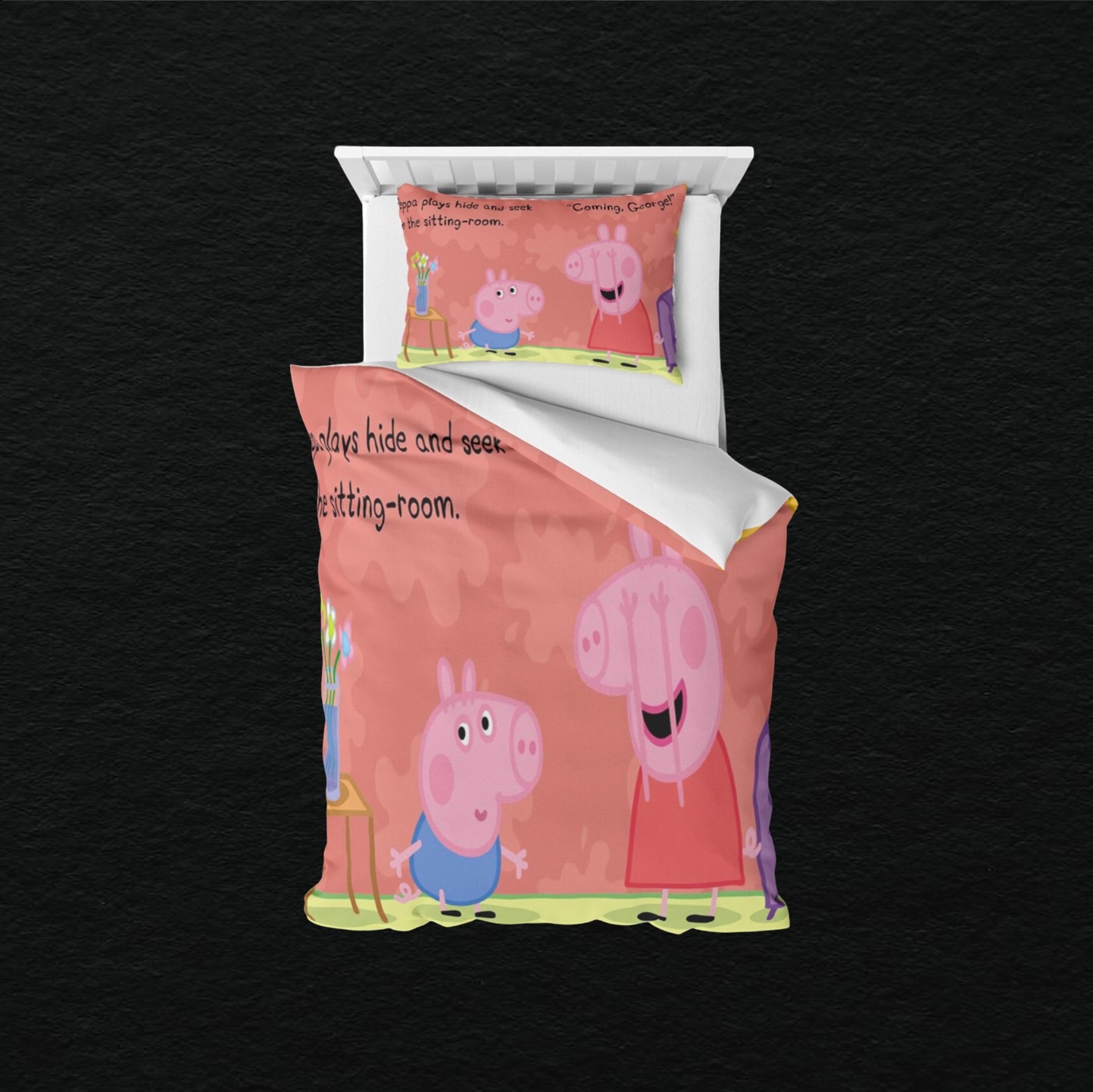 3D posteljina za djecu - Pepa pig