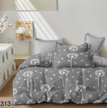 Jednokrevetna posteljina sa dva lica SET 4/1 : A-313