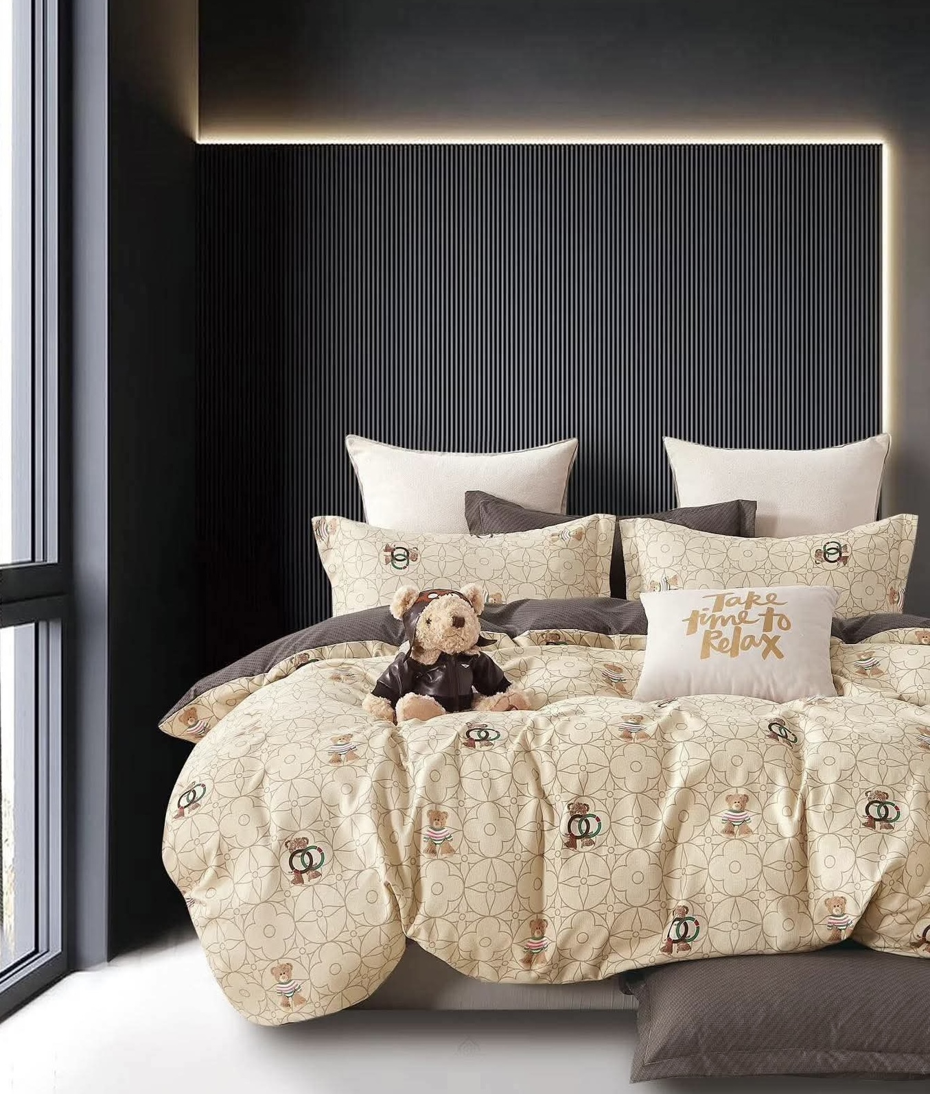 Premium jednokrevetna posteljina lux-327 SET 4/1