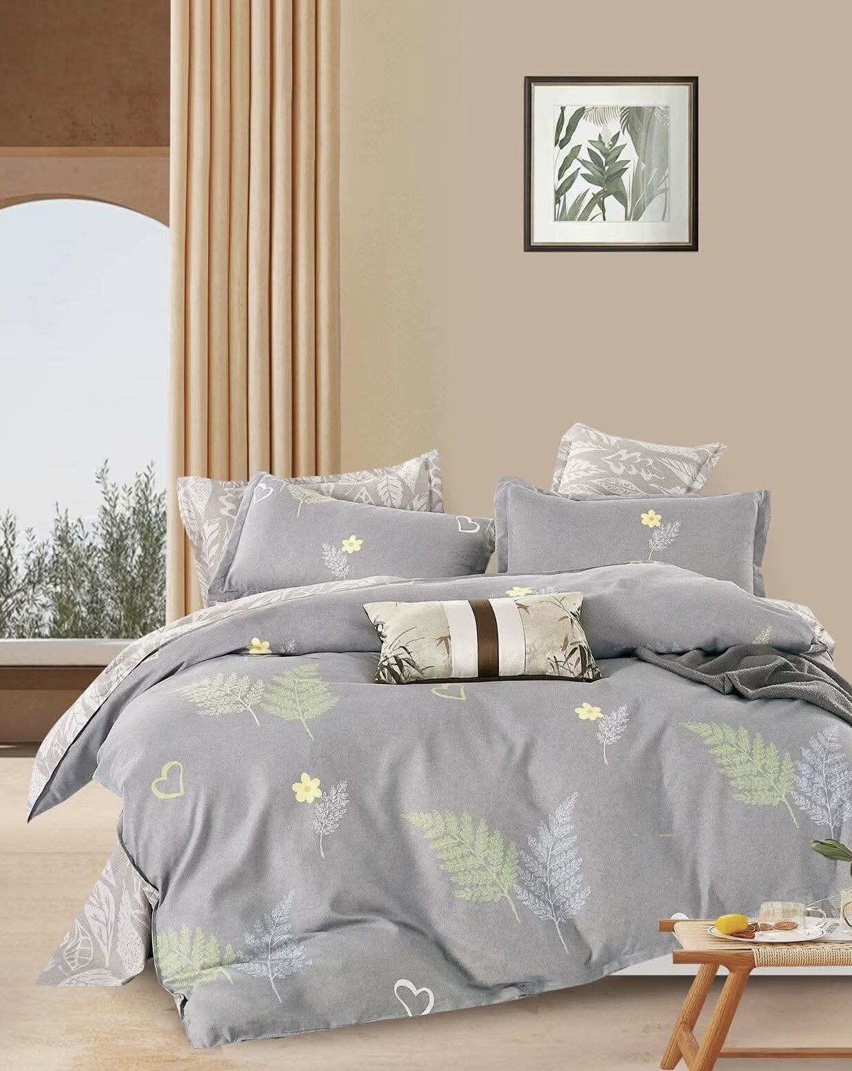 Premium bračna posteljina lux-335 SET 6/1