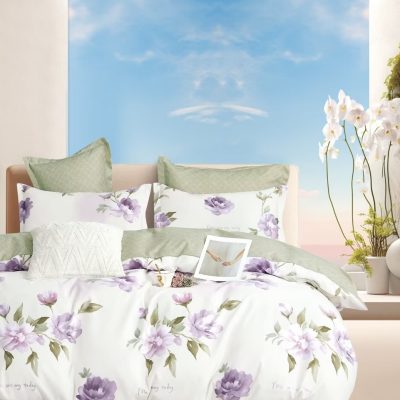 Premium dupla posteljina lux-282 SET 7/1 (posteljina sa dvije odvojene navlake za jorgan 140x200)