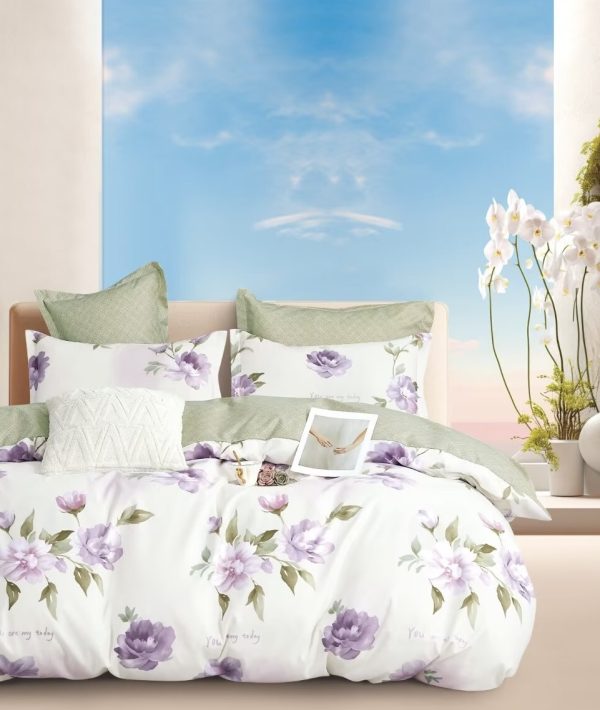 Premium dupla posteljina lux-282 SET 7/1 (posteljina sa dvije odvojene navlake za jorgan 140x200)