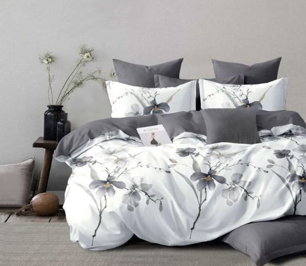 Premium dupla posteljina lux-218 SET 7/1 (posteljina sa dvije odvojene navlake za jorgan 140x200)