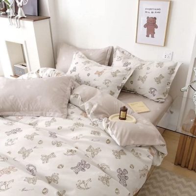 Premium dupla posteljina lux-289 SET 7/1 (posteljina sa dvije odvojene navlake za jorgan 140x200)