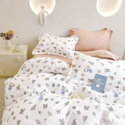 Premium dupla posteljina lux-294 SET 7/1 (posteljina sa dvije odvojene navlake za jorgan 140x200)