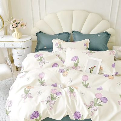 Premium dupla posteljina lux-288 SET 7/1 (posteljina sa dvije odvojene navlake za jorgan 140x200)