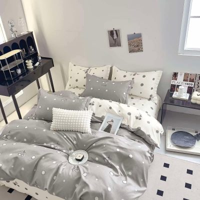 Premium dupla posteljina lux-239 SET 7/1 (posteljina sa dvije odvojene navlake za jorgan 140x200)