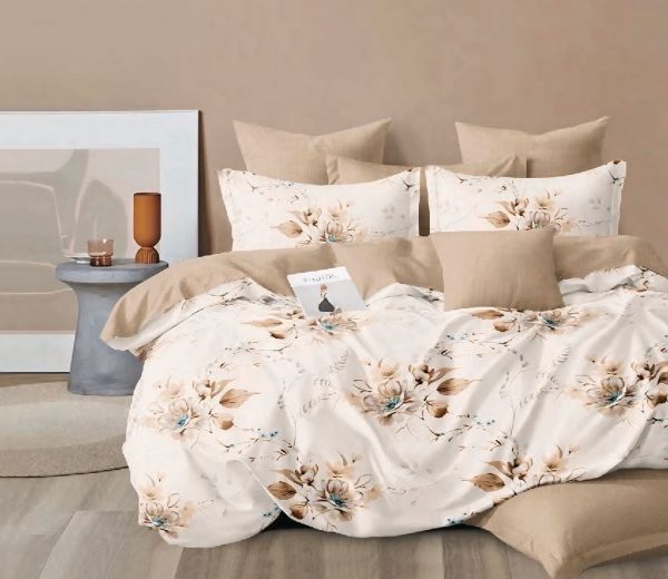 Premium dupla posteljina lux-253 SET 7/1 (posteljina sa dvije odvojene navlake za jorgan 140x200)