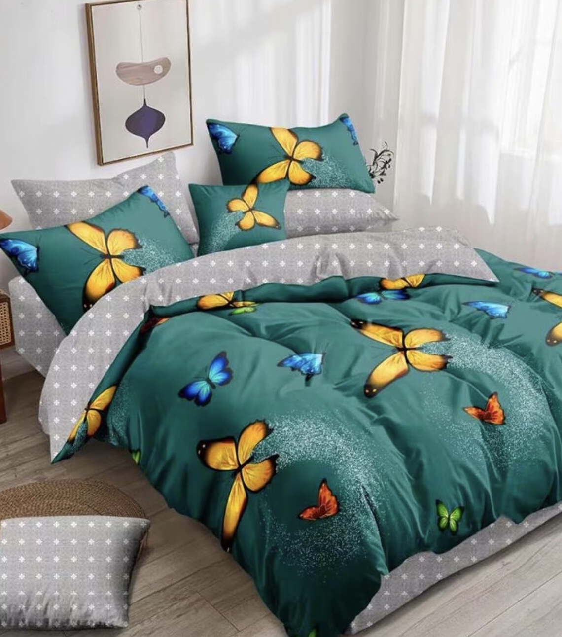 Jednokrevetna posteljina sa dva lica D-41