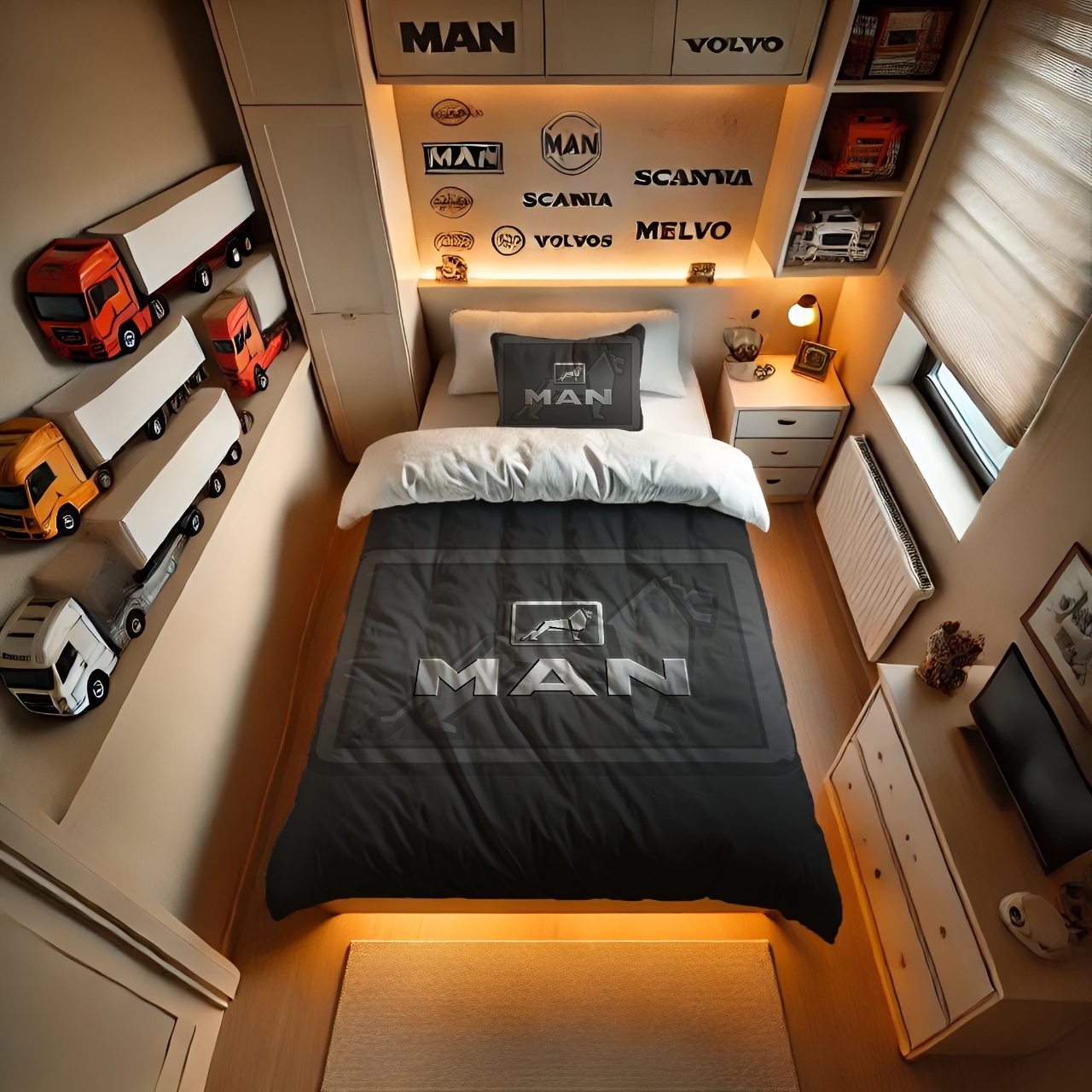 Jednokrevetna posteljina - MAN K-8